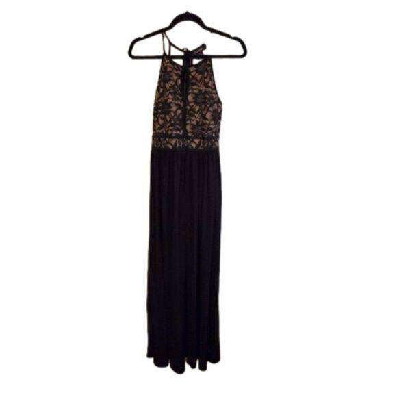 Candalite Spaghetti Strap Black Dress - Size Small - Picture 1 of 3